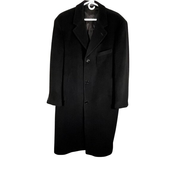 Lauren Ralph Lauren Other - Cashmere Woven Ralph Lauren Top Coat Black Designer Neutral Classic Italy Long
